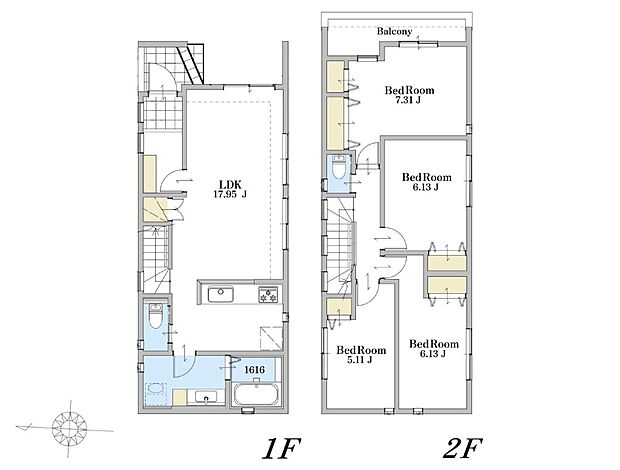2号棟【間取り図】