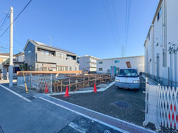 【現地土地写真】人生でいちばん大きなお買い物ですので、ゆっくりご見学ください。