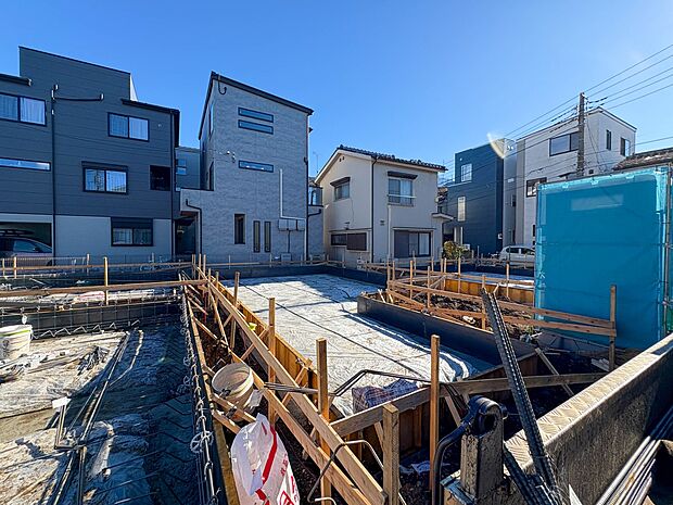 【外観-3号棟-】JR埼京線・武蔵野線の2路線利用可能な『武蔵浦和』駅徒歩14分の好立地。  デザイン性の高い、全4棟となっております。