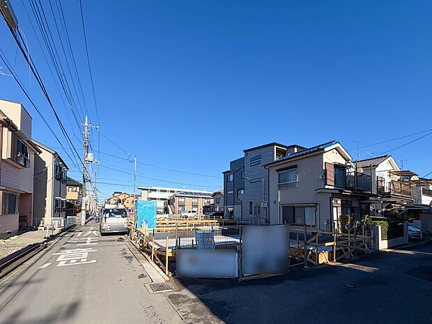 【外観-4号棟-】JR埼京線・武蔵野線の2路線利用可能な『武蔵浦和』駅徒歩14分の好立地。  デザイン性の高い、全4棟となっております。