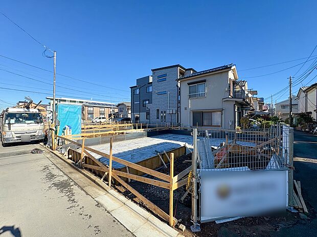 【外観-4号棟-】JR埼京線・武蔵野線の2路線利用可能な『武蔵浦和』駅徒歩14分の好立地。  デザイン性の高い、全4棟となっております。