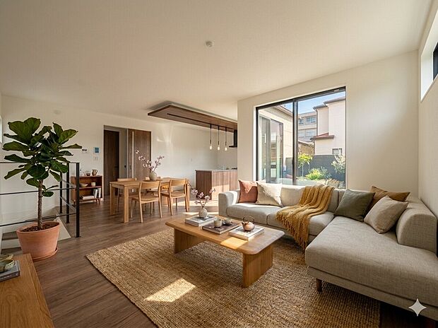 【Living-dining-リビングダイニング】流行に左右されず、将来にわたって価値が継続する「上質」な佇まい。