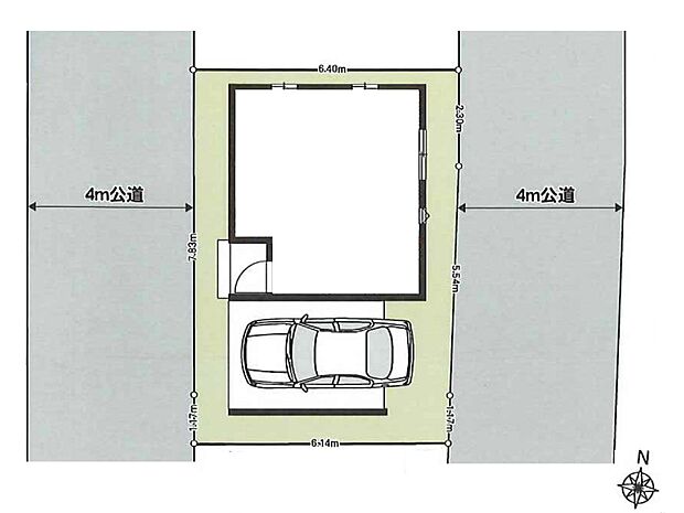 【区画図】是非とも現地をご確認ください。