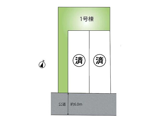 【区画図】是非とも現地をご確認ください。