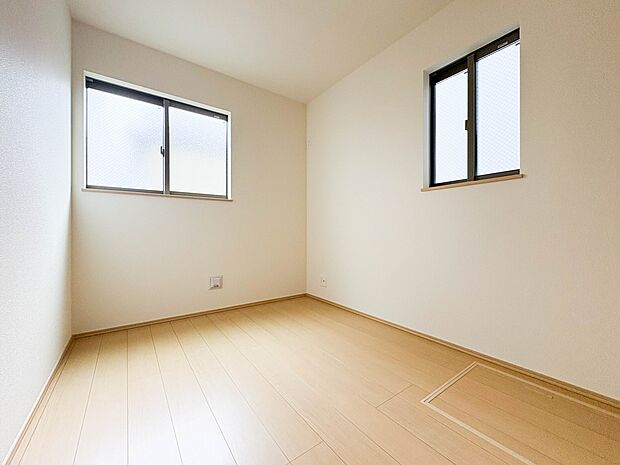 【子供部屋4.31帖】充実した生活は伸びやかな居室空間から始まります。快適に・伸びやかに。心の潤いを求める方々へ。