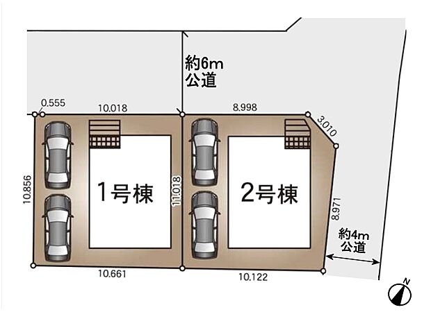 【区画図】是非とも現地をご確認ください。