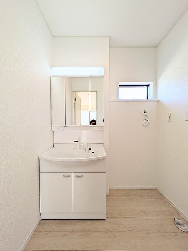 ■ランドリースペースは広さもたっぷり。
