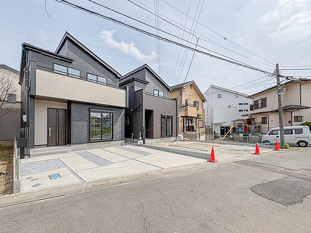 【外観】家族の温かさと陽光の暖かさ、楽しい毎日と明るい未来を予感させる「空間が織り成すひとつ先の住み心地」を演出します。