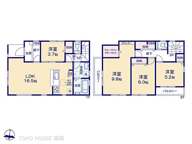 5号棟　図面と異なる場合は現況を優先