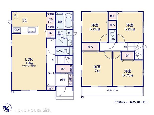 F号棟【間取り図】