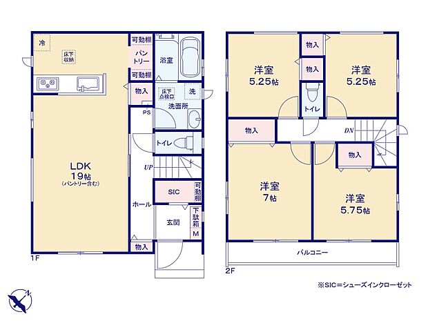 F号棟【間取り図】