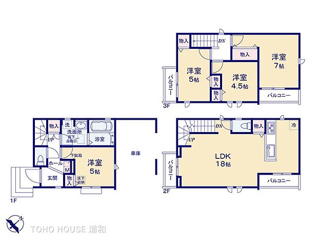 A号棟【間取り図】