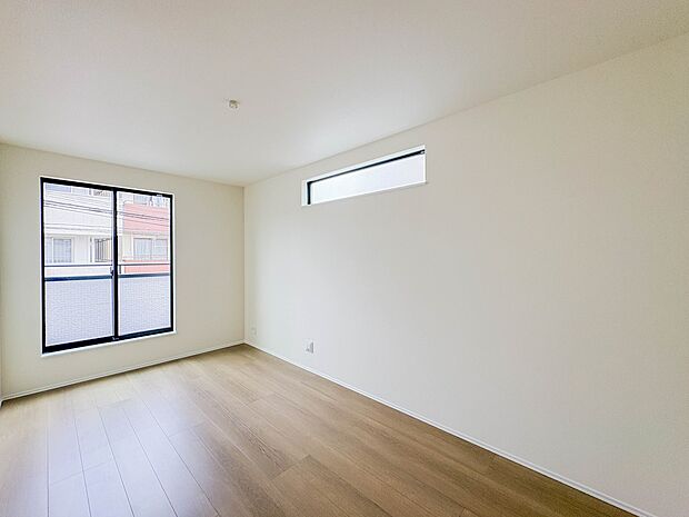 【洋室】充実した生活は伸びやかな居室空間から始まります。快適に・伸びやかに。心の潤いを求める方々へ。