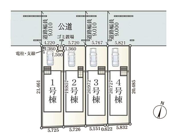 【区画図】是非とも現地をご確認ください。