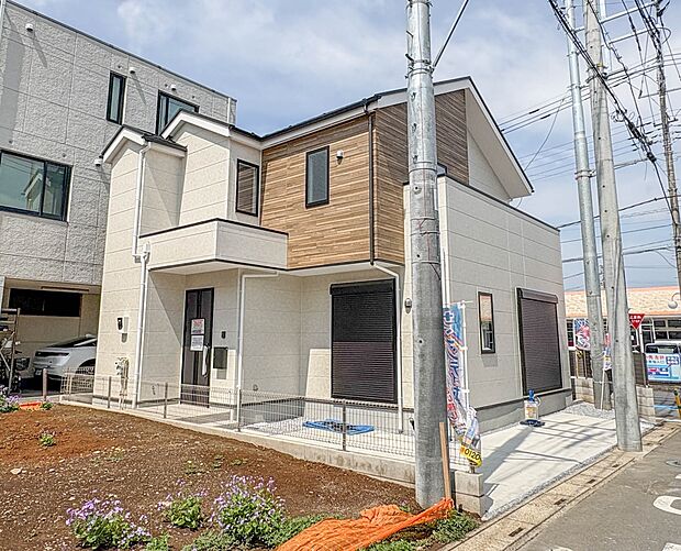 【外観】JR『土呂』駅徒歩15分の好立地。32.8坪のひろびろとした敷地面積となっております。