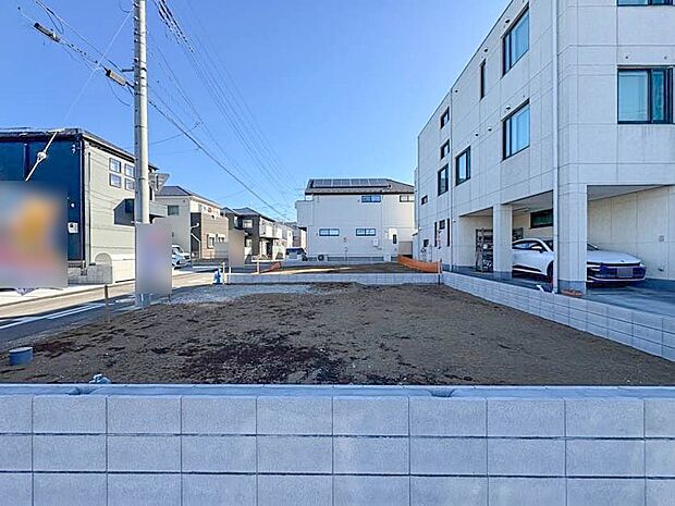 【外観】JR『土呂』駅徒歩15分の好立地。32.8坪のひろびろとした敷地面積となっております。