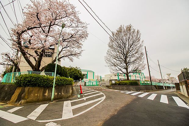 小学校 1100m 木曽呂小学校