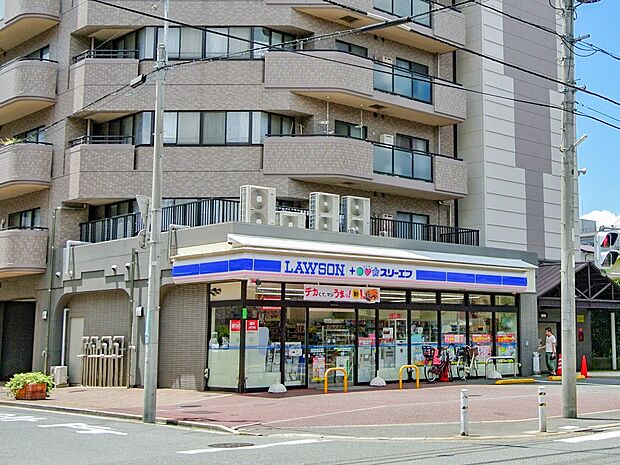 コンビニ 109m ローソン・スリーエフ川口二丁目店