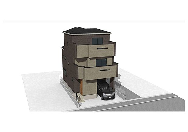 【完成イメージ図】モデル棟で仕様設備をご確認いただけます!