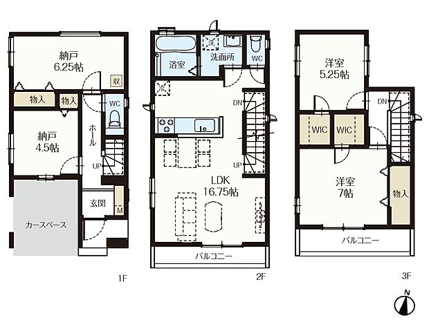 【間取-C号棟-】