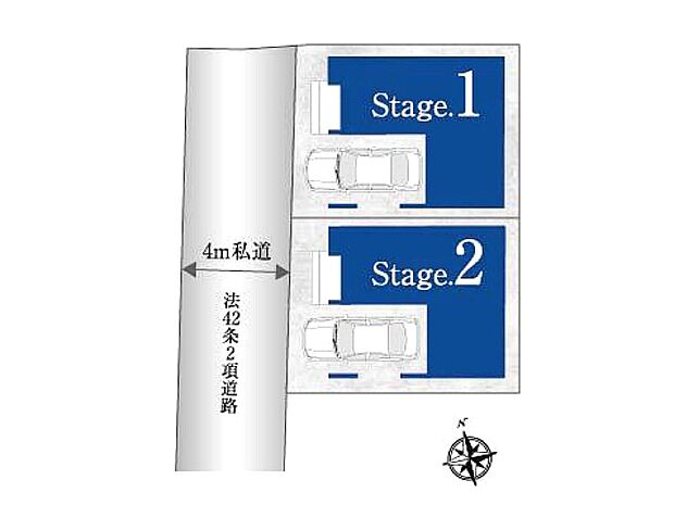 【区画図】是非とも現地をご確認ください。