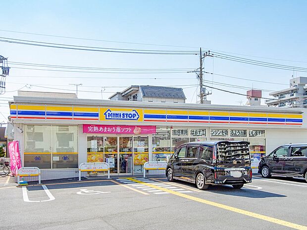 コンビニ 350m ミニストップ蕨中央2丁目店