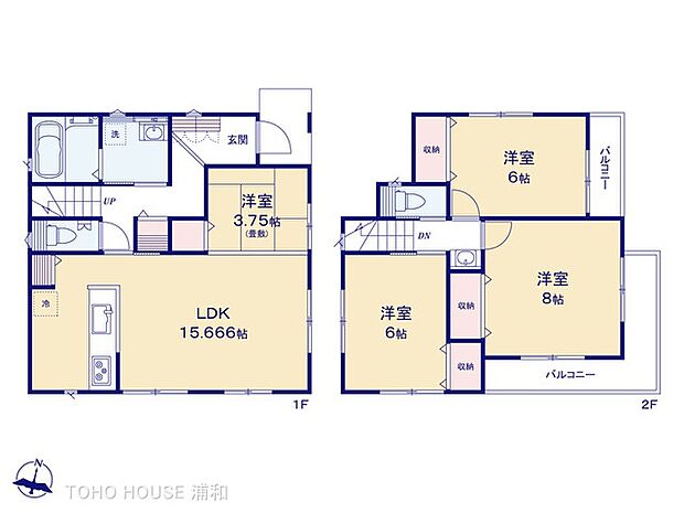 【間取図】是非とも現地をご確認ください。