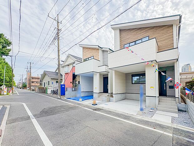 【前面道路】車の通行が少ないので、静かな住環境を維持することができます。