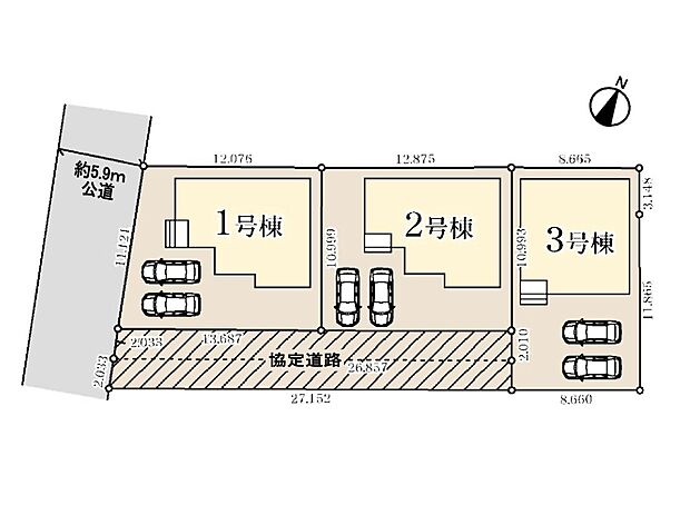 【区画図】是非とも現地をご確認ください。