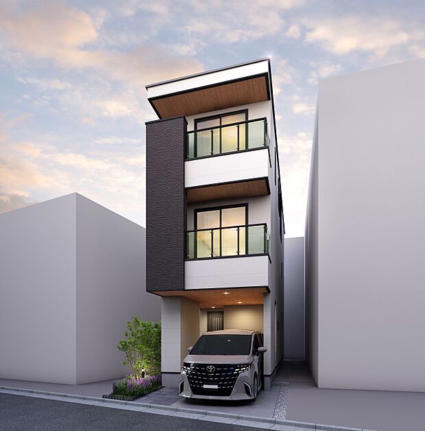 【完成イメージ図】モデル棟で仕様設備をご確認いただけます！