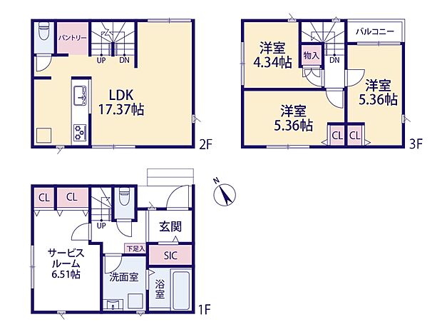 4号棟【間取り図】