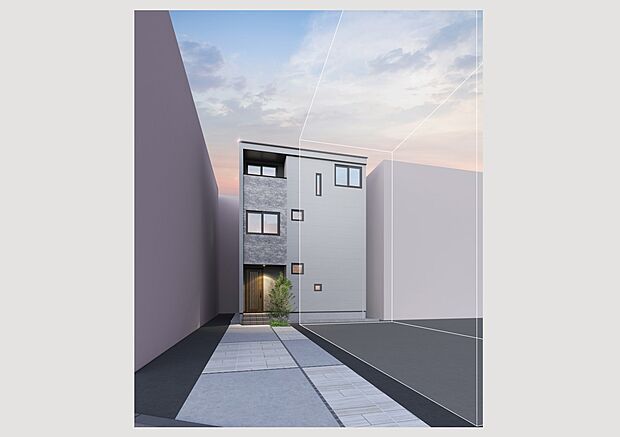 【完成イメージ図】モデル棟で仕様設備をご確認いただけます！