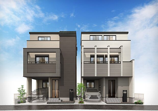 【完成イメージ図】モデル棟で仕様設備をご確認いただけます!