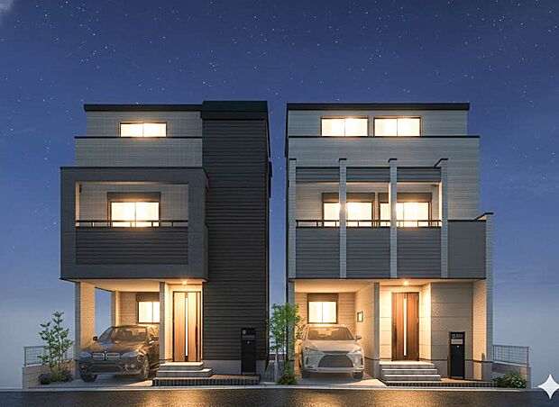 【完成イメージ図】モデル棟で仕様設備をご確認いただけます!