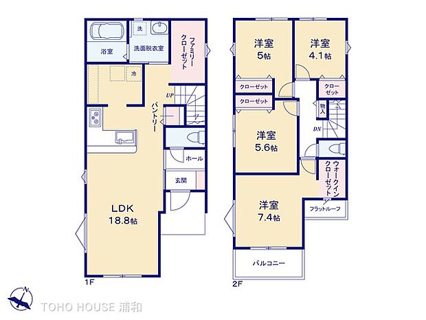 2号棟　図面と異なる場合は現況を優先
