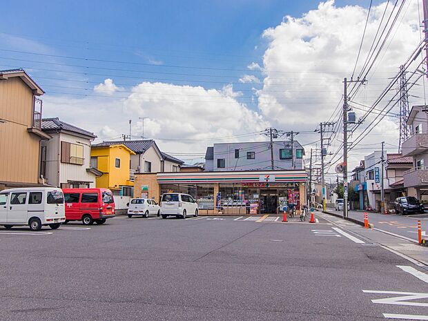 コンビニ 400m セブンイレブン　鳩ケ谷坂下3丁目店(近くに欲しいコンビニはやっぱりセブンイレブンじゃないでしょうか。)