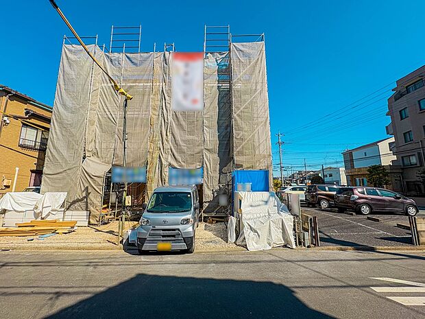 【前面道路】車の通行が少ないので、静かな住環境を維持することができます。