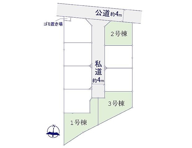 【区画図】ついに二期分譲の販売がスタートしました。