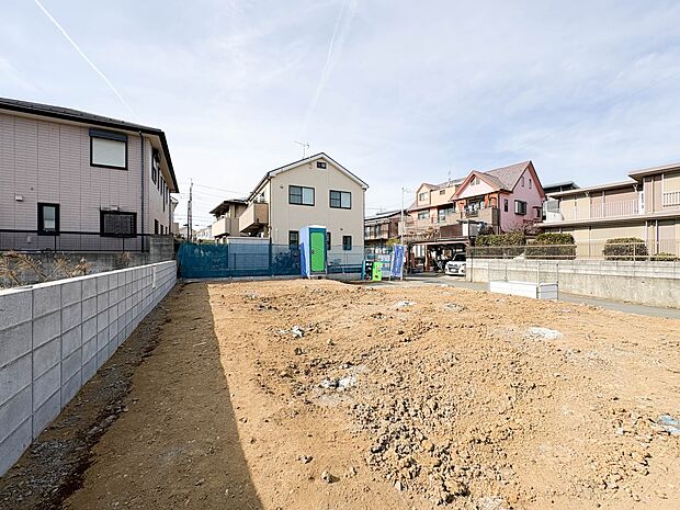 【現地土地写真】人生でいちばん大きなお買い物ですので、ゆっくりご見学ください。