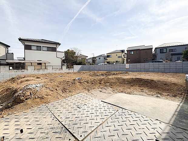 【現地土地写真】人生でいちばん大きなお買い物ですので、ゆっくりご見学ください。  