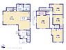 間取り：【間取り図】土地面積106.36m2　建物面積99.57m2　4LDK