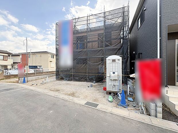 【外観】陽当りや通風性など各所に施された工夫で住みやすさを実現。部屋の大きさや周辺環境・街並など、資料には掲載していない情報が現地にはたくさんございます。是非ご確認下さい。【1号棟】