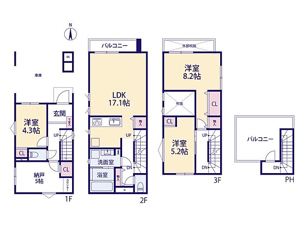 2号棟【間取り図】