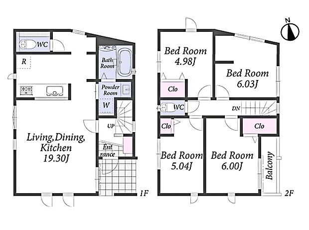 【間取り図面】川口元郷駅 徒歩9分 川口駅 徒歩13分 LDK約19.30帖