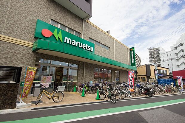 スーパー 435m マルエツ天沼店(マルエツ天沼店(新鮮な野菜、果物、お肉、お魚。毎日、新鮮。毎日、初々しい。野菜をはじめ、さまざまな食が新鮮食べごろ。私たちは鮮度がいのちと考え、常にフレッ…