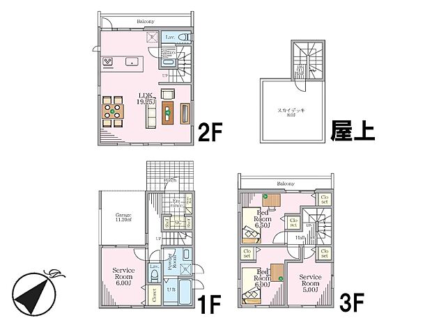 2号棟【間取り図】