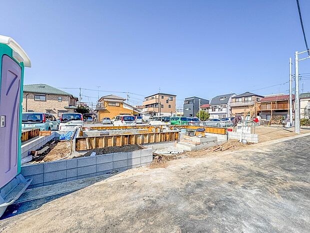 【外観】モデル棟のご案内も可能です。ぜひ、現地と近隣の施工例を御見学ください。