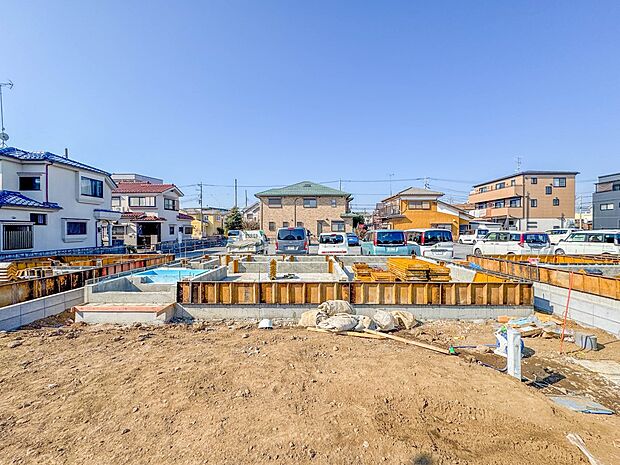 【外観】モデル棟のご案内も可能です。ぜひ、現地と近隣の施工例を御見学ください。