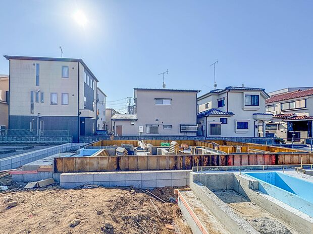 【外観】モデル棟のご案内も可能です。ぜひ、現地と近隣の施工例を御見学ください。