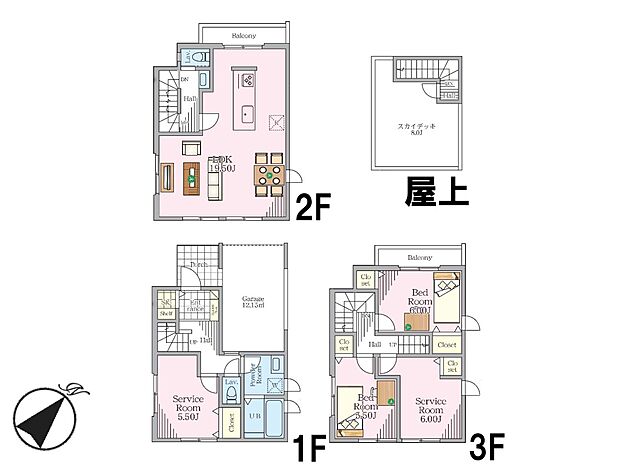 1号棟【間取り図】